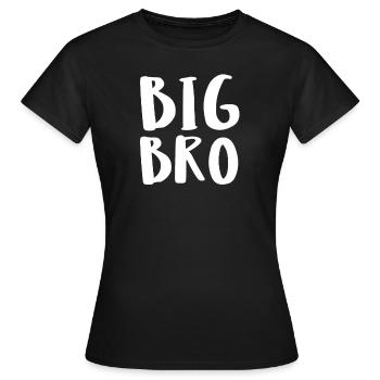 Big Bro - Frauen T-Shirt - Schwarz - Vorne - AI Model Female 172 dark (172cm)