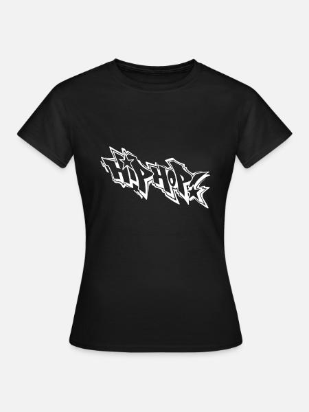 Hip hop - T-shirt Femme - noir