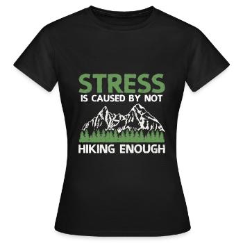 Alpinisme - T-shirt Femme - noir - Devant - AI Model Female 172 dark (172cm)