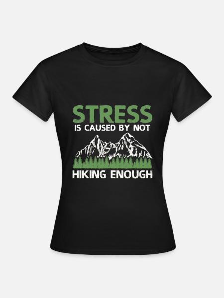 Bergsteigen - Frauen T-Shirt - Schwarz
