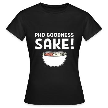 Vietnamesisches Essen Vietnamesisch - Frauen T-Shirt - Schwarz - Vorne - AI Model Female 172 dark (172cm)