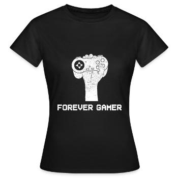 Spiele und Videospiele Spieler - Frauen T-Shirt - Schwarz - Vorne - AI Model Female 172 dark (172cm)
