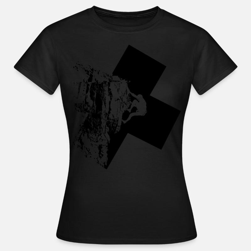 Rock climbing - Women's T-Shirt - black
