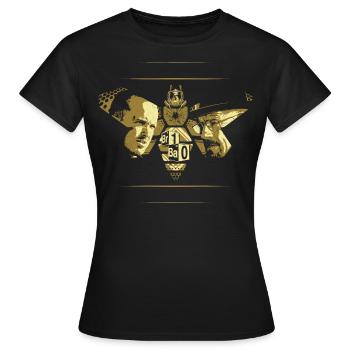 Breaking Bad Biene Jesse Und Walter - Frauen T-Shirt - Schwarz - Vorne - AI Model Female 172 dark (172cm)