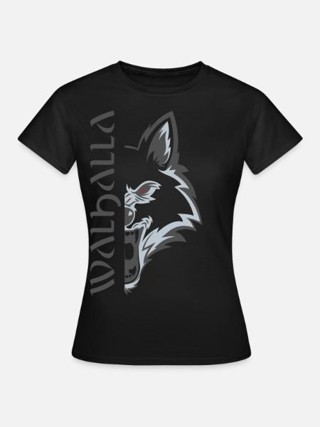 Valhalla Viking Vikings Bjoern Eisenseite - Frauen T-Shirt - Schwarz