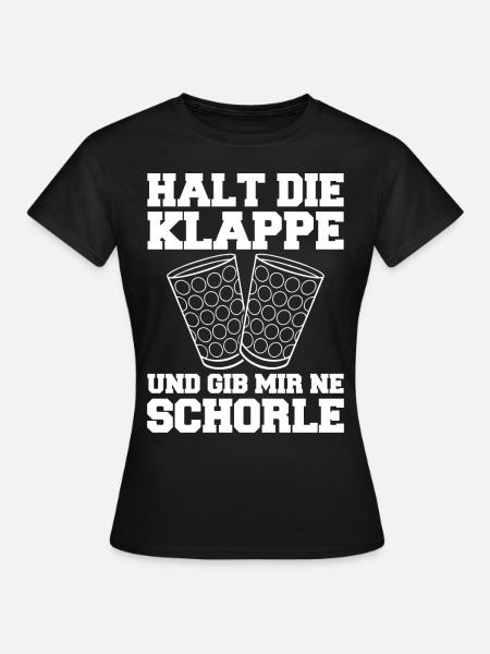 Pfalz Pfälzer Rheinland Pfalz Schorle - Frauen T-Shirt - Schwarz