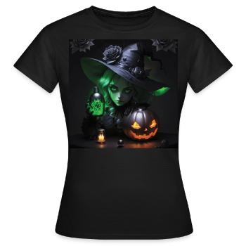 Gothic - Women's T-Shirt - black - Front - AI Model Female 172 dark (172cm)
