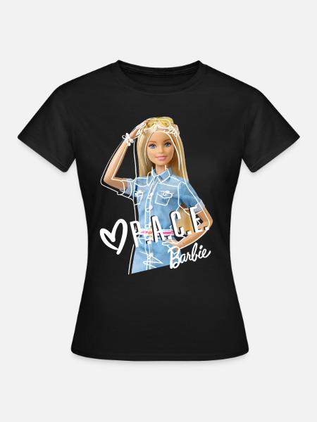 Barbie Positive Attitude cambia tutto - Dame-T-shirt - sort