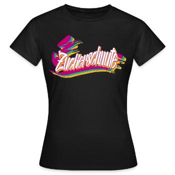 Sucre de sucre - T-shirt Femme - noir - Devant - AI Model Female 172 dark (172cm)