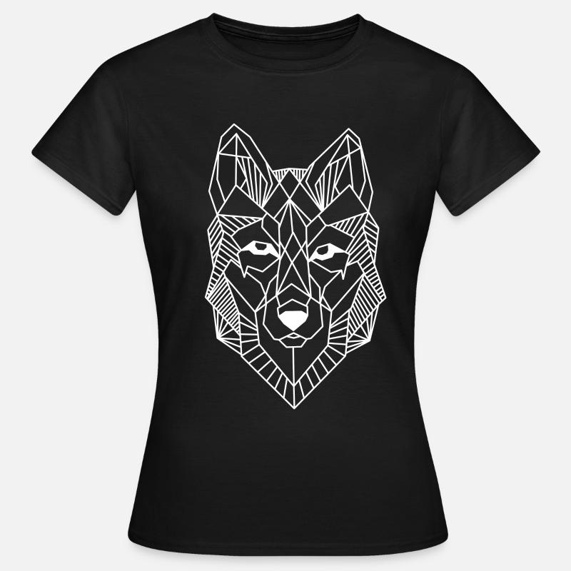 Wolf Predator Alpha Pack Prey Gift Idea Wild - Women's T-Shirt - black