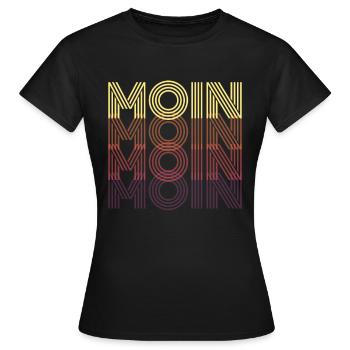 good Morning - Women's T-Shirt - black - Front - AI Model Female 172 dark (172cm)