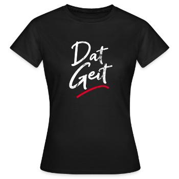 Dat Geit - Frauen T-Shirt - Schwarz - Vorne - AI Model Female 172 dark (172cm)