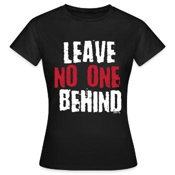 Zusammenhalt Geschenk Toleranz Empathie - Frauen T-Shirt - Schwarz - Vorne - AI Model Female 172 dark (172cm)