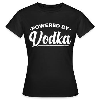 Vodka vodka arrosage Russie Russes cadeau - T-shirt Femme - noir - Devant - AI Model Female 172 dark (172cm)