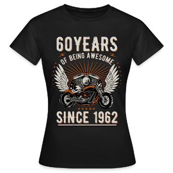 50 Years old Gifts Vintage 1972 50th Birthday - Women's T-Shirt - black - Front - AI Model Female 172 dark (172cm)