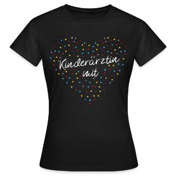 Kinderärztin Pädiatrie Chirurgie - Frauen T-Shirt - Schwarz - Vorne - AI Model Female 172 dark (172cm)