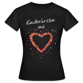 Kinderärztin Krankenhaus Pädiatrie - Frauen T-Shirt - Schwarz - Vorne - AI Model Female 172 dark (172cm)