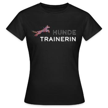 Dog Trainer Agility Dog Sports Dogs - Women's T-Shirt - black - Front - AI Model Female 172 dark (172cm)