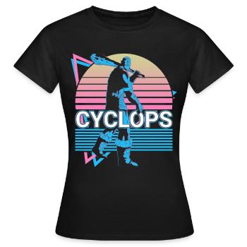 Cyclops Greek Mythology Gift - Women's T-Shirt - black - Front - AI Model Female 172 dark (172cm)