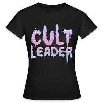 Chef de secte Pastel Goth Occult Witchcraft Gesch - T-shirt Femme - noir - Devant - AI Model Female 172 dark (172cm)