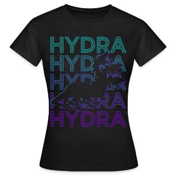 Hydra Mythologie grecque Grec ancien - T-shirt Femme - noir - Devant - AI Model Female 172 dark (172cm)