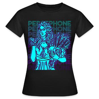 Perséphone Déesse grecque Mythologie grecque - T-shirt Femme - noir - Devant - AI Model Female 172 dark (172cm)