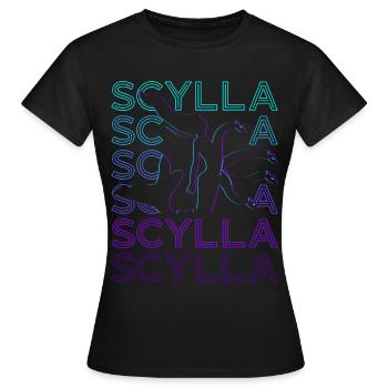Scylla Skylla Mythologie grecque Grec ancien - T-shirt Femme - noir - Devant - AI Model Female 172 dark (172cm)