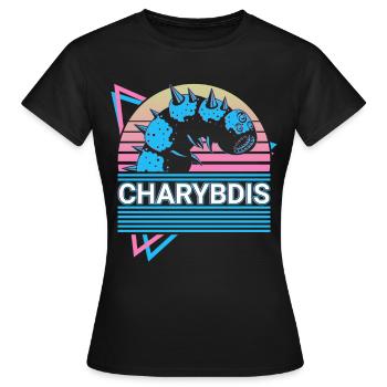 Charybde Mythologie grecque Ancien monstre marin - T-shirt Femme - noir - Devant - AI Model Female 172 dark (172cm)