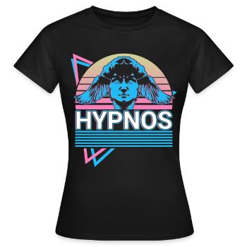 Hypnos Dieu Grec Ancien Grec Mythol - T-shirt Femme - noir - Devant - AI Model Female 172 dark (172cm)
