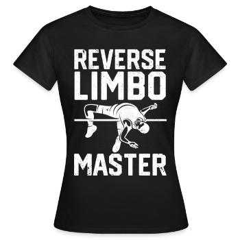 Funny Pole Vault Pole Vault Pole Vault - Women's T-Shirt - black - Front - AI Model Female 172 dark (172cm)