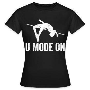 Fun Pole Vault Pole Vault Pole Vault - Women's T-Shirt - black - Front - AI Model Female 172 dark (172cm)