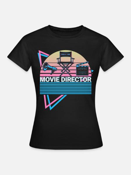 Réalisateur Réalisateur Rétro - T-shirt Femme - noir