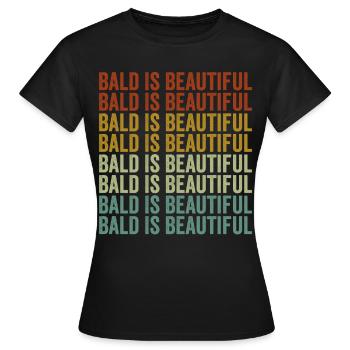 Kahl ist schön 4. Juli Kahl - Frauen T-Shirt - Schwarz - Vorne - AI Model Female 172 dark (172cm)
