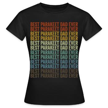 Bester Sittich-Vater aller Zeiten Sittich Wellensi - Frauen T-Shirt - Schwarz - Vorne - AI Model Female 172 dark (172cm)