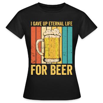 Lustiger Ex-Mormone LDS Exmo - Frauen T-Shirt - Schwarz - Vorne - AI Model Female 172 dark (172cm)
