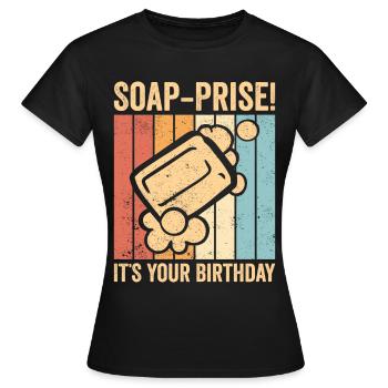 Lustige Seifenherstellung Seifenmacher - Frauen T-Shirt - Schwarz - Vorne - AI Model Female 172 dark (172cm)