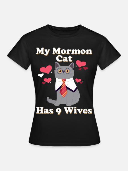 Mormone LDS-Missionar - Frauen T-Shirt - Schwarz