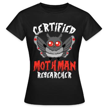 Folklore cryptide - T-shirt Femme - noir - Devant - AI Model Female 172 dark (172cm)