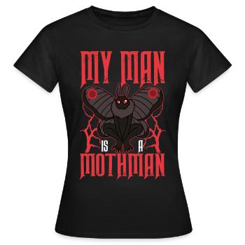 Folklore cryptide - T-shirt Femme - noir - Devant - AI Model Female 172 dark (172cm)