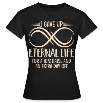 Ex-Mormon Post-Mormon - T-shirt Femme - noir - Devant - AI Model Female 172 dark (172cm)