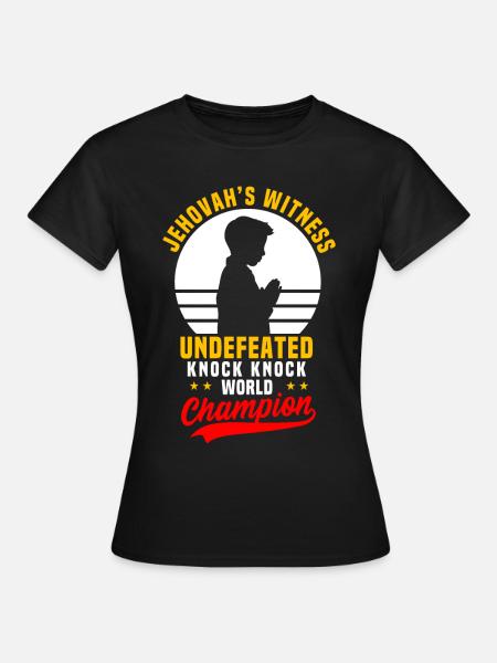 JW - Frauen T-Shirt - Schwarz