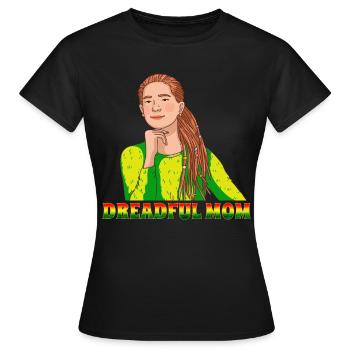 Rastafari Rastafarian Rasta - T-shirt Femme - noir - Devant - AI Model Female 172 dark (172cm)