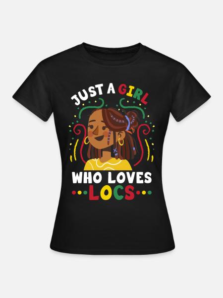 Dreadlocks Rasta Rastafari - Frauen T-Shirt - Schwarz