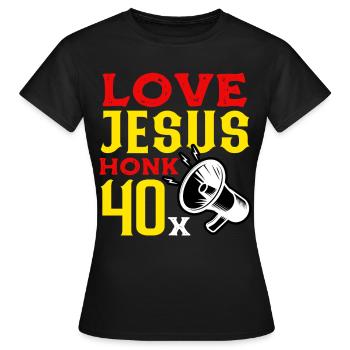 Orthodoxie Orthodoxe - Frauen T-Shirt - Schwarz - Vorne - AI Model Female 172 dark (172cm)