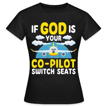 Orthodoxie Orthodoxe - Frauen T-Shirt - Schwarz - Vorne - AI Model Female 172 dark (172cm)