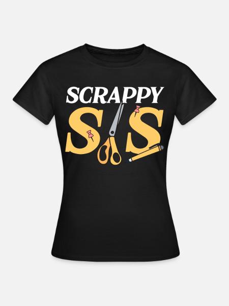 Scrapbooking Scrapbooker - Frauen T-Shirt - Schwarz