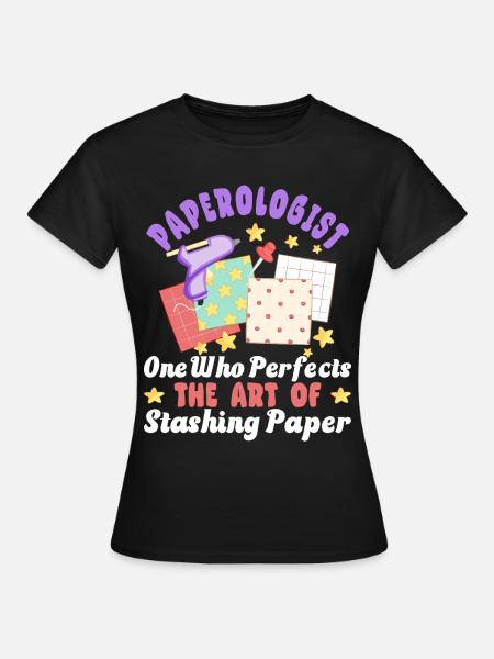 Scrapbooking Scrapbooker - Frauen T-Shirt - Schwarz