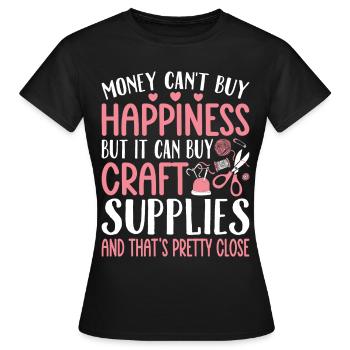 Artisanat Artisan - T-shirt Femme - noir - Devant - AI Model Female 172 dark (172cm)