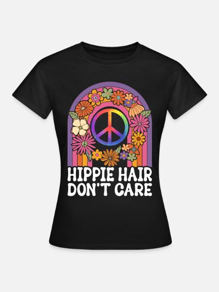 Dreadlocks Rasta Lustig Hippie - Frauen T-Shirt - Schwarz
