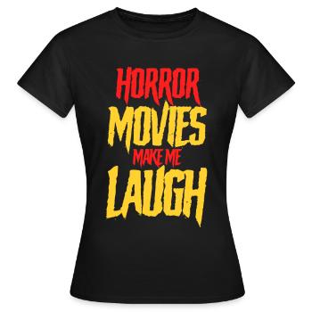 Funny Gothic Gothic - Women's T-Shirt - black - Front - AI Model Female 172 dark (172cm)